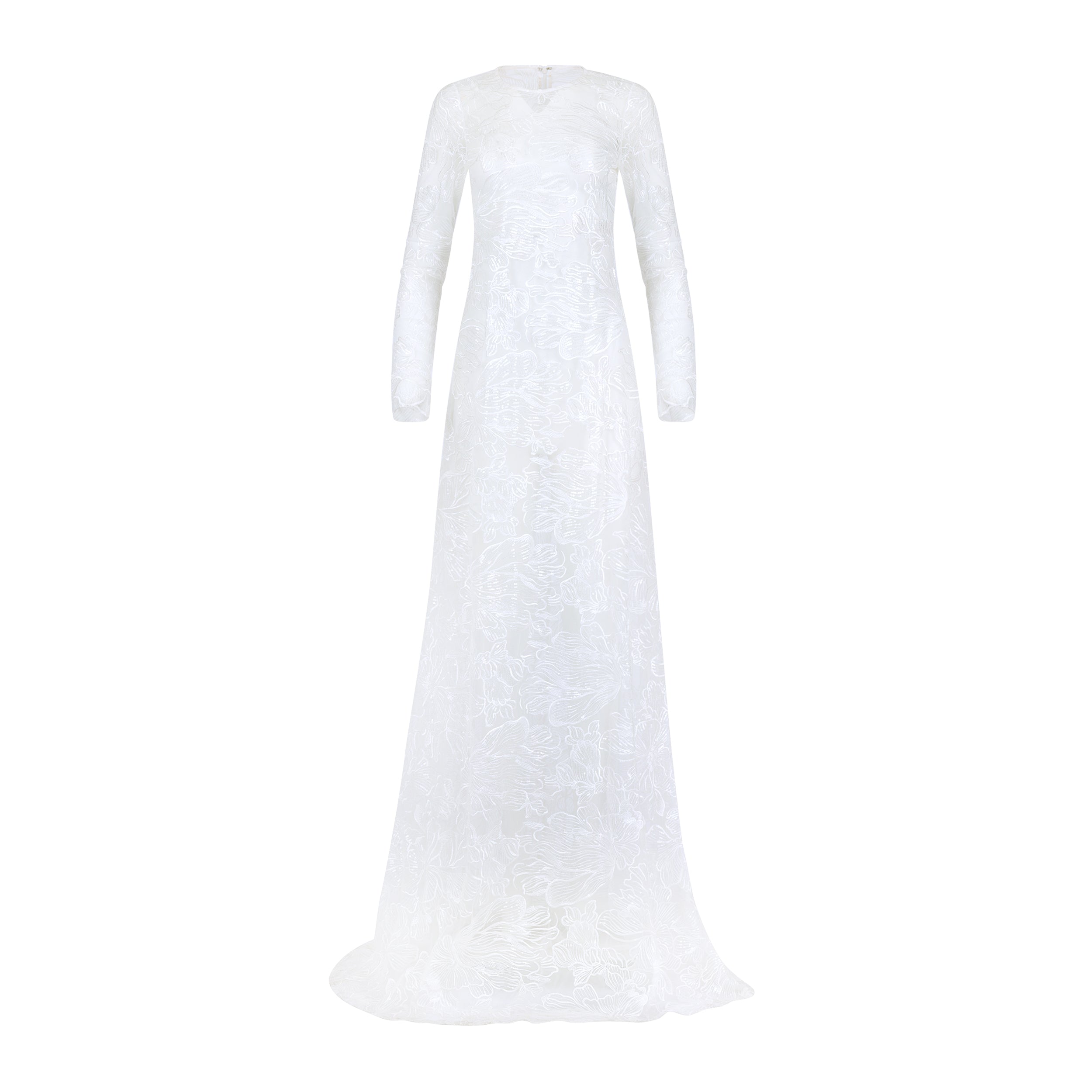 Floral Lace Dress | La Chenille Bridal